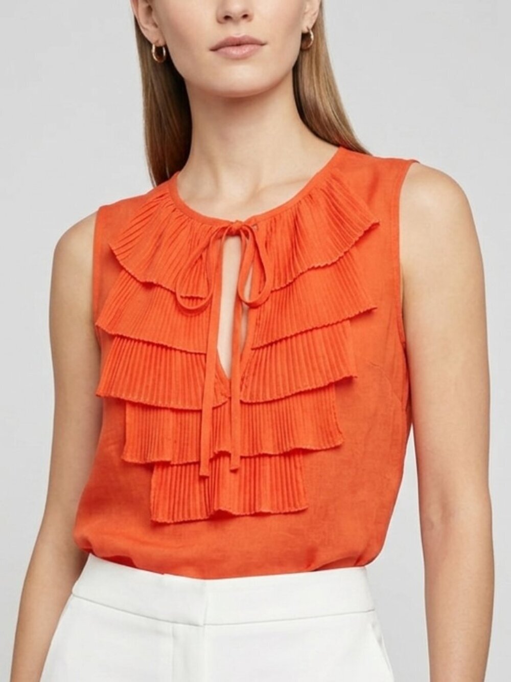 BCBGMAXAZRIA Nettie Bib Blouse